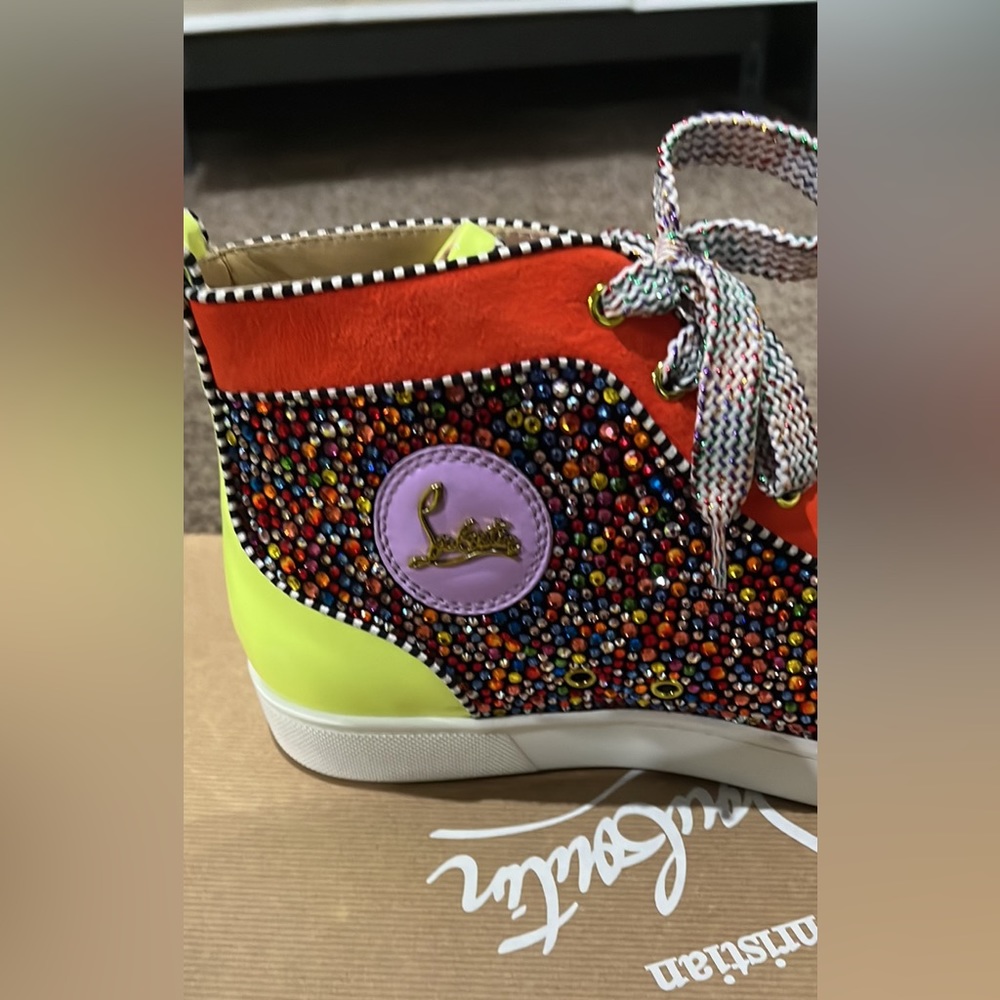 Christian Louboutin shoes size 43. Louis Strass Clair De Lune Flat